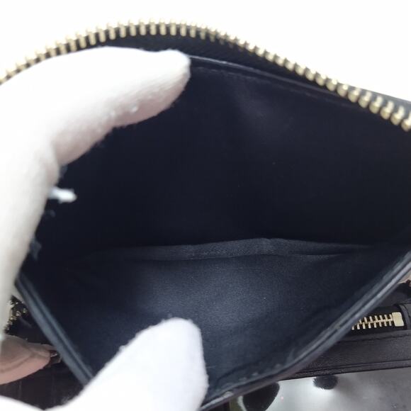 Marc By Marc Jacob Leather Zip Around Credit Card Wristlet Wallet - Picture 12 of 15